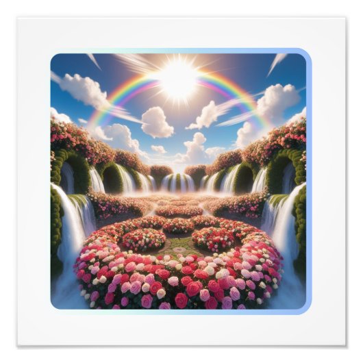 Impression Photo Oasis paradisiaque (Devant)