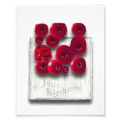 Impression Photo objet_4_variations sur le rubis (Devant)