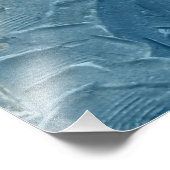 Impression Photo Ocean's Edge : Une peinture numérique de la tranqu (Coin)