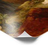 Impression Photo Oedipus et le Sphinx par Gustave Moreau (Coin)