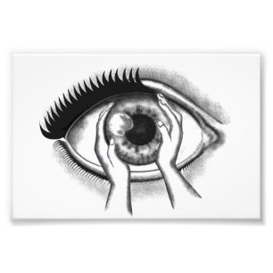 Impression Photo oeil droit - oeil droit