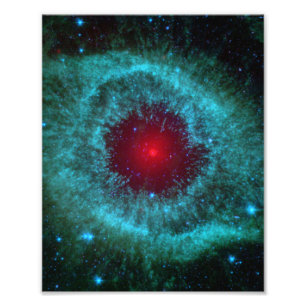 Impression Photo Oeil poussiéreux de Helix Nebula NGC 7293