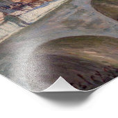 Impression Photo OEuvre d'Alfred Sisley - Le Pont de Moret (Coin)