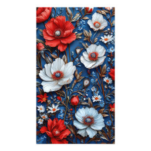 Impression Photo Œuvre d'art florale vibrante