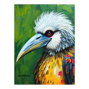 Impression Photo Œuvre d'art murale de l'aigle des Philippines – Es