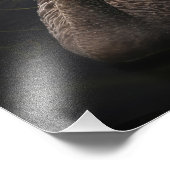 Impression Photo Oeuvre de cygne noir (Coin)