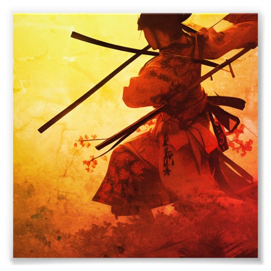 Impression Photo Oeuvre japonaise vintage (Devant)