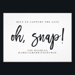 Impression Photo Oh Snap Instagram Signe Choisissez Votre Taille Br<br><div class="desc">Organisez une célébration élégante avec cette invitation moderne que vos invités adoreront. Conception par © berryberrysweet. Des fichiers numériques imprimables sont disponibles ! Visitez notre site web à www.berryberrysweet.com pour plus de détails !</div>