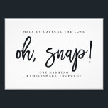 Impression Photo Oh Snap Instagram Signe Choisissez Votre Taille Br<br><div class="desc">Organisez une célébration élégante avec cette invitation moderne que vos invités adoreront. Conception par © berryberrysweet. Des fichiers numériques imprimables sont disponibles ! Visitez notre site web à www.berryberrysweet.com pour plus de détails !</div>