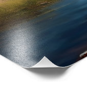 Impression Photo Oie dans le lac (Coin)