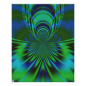 Impression Photo Oiseau bleu (Devant)