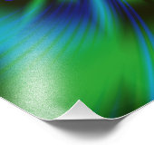 Impression Photo Oiseau bleu (Coin)