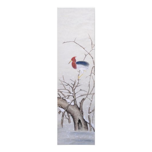 Impression Photo Oiseau d'hiver (Devant)