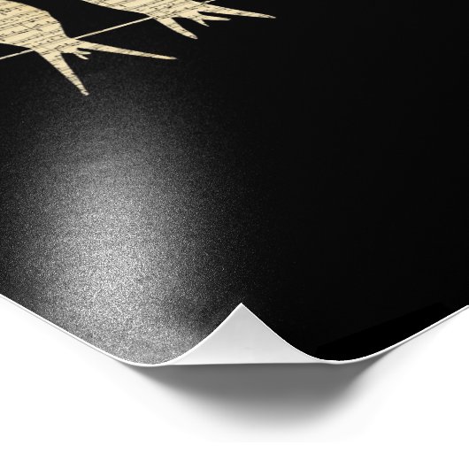 Impression Photo Oiseaux de musique (Coin)