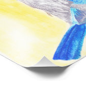 Impression Photo Oiseaux sur un moignon (Coin)