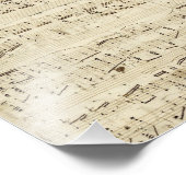 Impression Photo Old Music Notes (Coin)