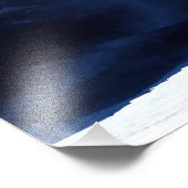 Impression Photo Ombrage topographique et bathymétrique de la terre (Coin)