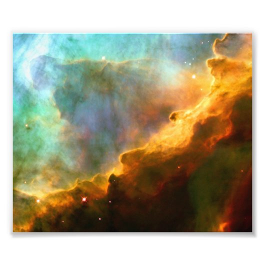 Impression Photo Omega / Nebula du cygne (télescope Hubble) (Devant)