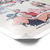 Impression Photo On The Beach - Vintage - 1935 (Coin)