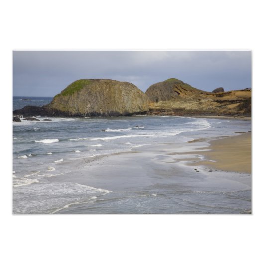 Impression Photo OR, côte de l'Oregon, Seal Rock State Park, (Devant)