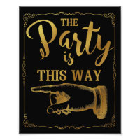 or de cette façon mariage de fête signe à gauche f