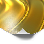 Impression Photo Or liquide Abstrait (Coin)