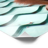 Impression Photo Orang-outan dans la jungle de Sabah Bornéo (Coin)