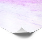 Impression Photo Orange Violet rose et vert Fleur Abstrait (Coin)
