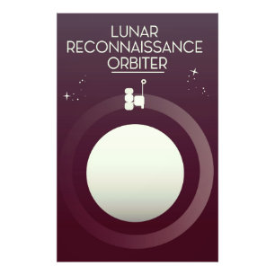 Impression Photo Orbiteur de reconnaissance lunaire