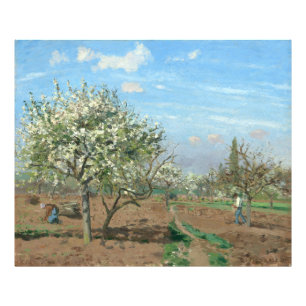 Impression Photo Orchard à Bloom, Louveciennes Camille Pissarro