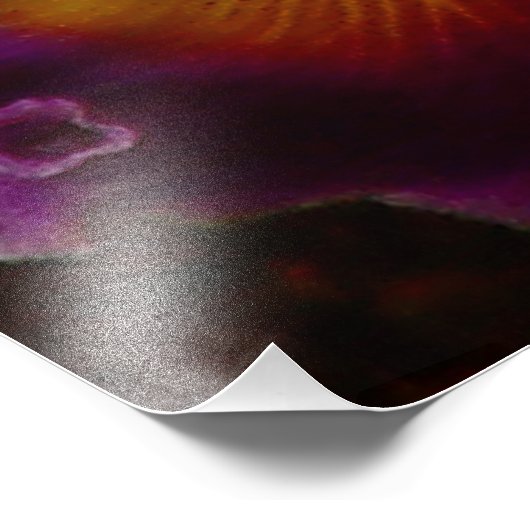 Impression Photo Orchidée hybride de Cattleya (Coin)