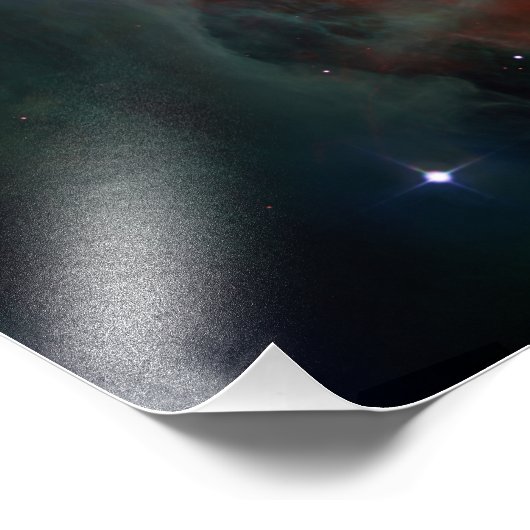 Impression Photo Orion Nebula Hubble télescope spatial univers cosm (Coin)