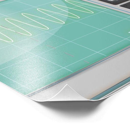 Impression Photo Oscilloscope (Coin)
