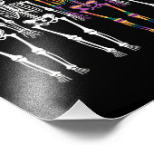 Impression Photo Osez Être Vous-Même Skeleton mignon cadeau LGBT Pr (Coin)