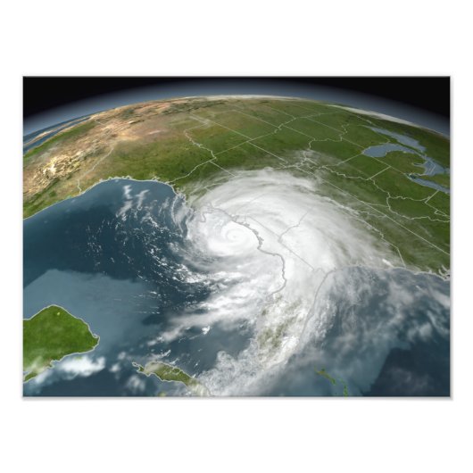 Impression Photo Ouragan Dennis (Devant)