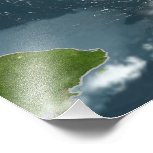 Impression Photo Ouragan Dennis (Coin)