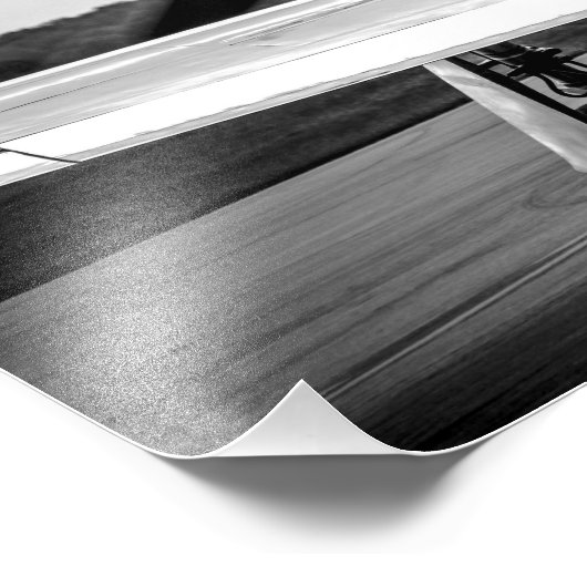 Impression Photo P51 Mustang B&W (Coin)