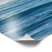 Impression Photo Pacifique grande vague brisant la verticale (Coin)