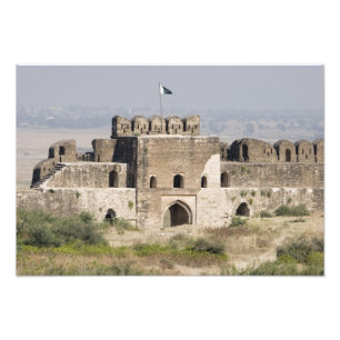 Impression Photo Pakistan, Dina. Porte de Talaqi vue de