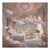 Impression Photo Palace Dreamscape Psychedelic Rococo Revival Mural (Devant)