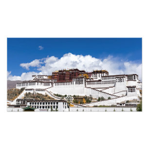 Impression Photo palais Potala à Lhassa - Tibet