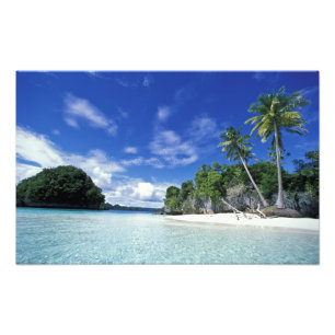 Impression Photo Palaos, îles Rock, île Honeymoon, Monde