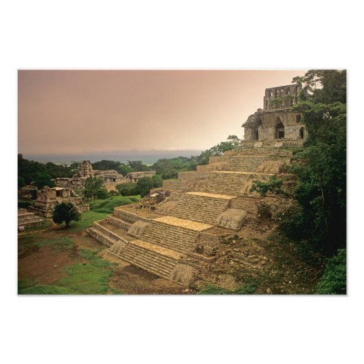 Impression Photo Palenque, Chiapas, Mexique, Maya (Devant)