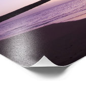 Impression Photo Palmier solitaire au coucher du soleil, plage de C (Coin)