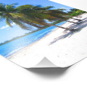 Impression Photo Palmiers cubains (Coin)