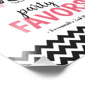 Impression Photo Panda Bear Pink Invité cadeau fête Favoriser Signa (Coin)