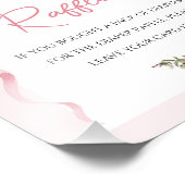 Impression Photo Panneau Baby shower de la couche inférieure de l'a (Coin)