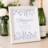 Impression Photo Panneau Boho Periwinkle Fleur sauvage Mimosa Bar