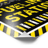 Impression Photo Panneau Boisson de construction ・ 8 x 10 Imprimer (Coin)