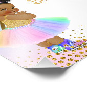 Impression Photo Panneau de bienvenue du baby shower Unicorne (Coin)